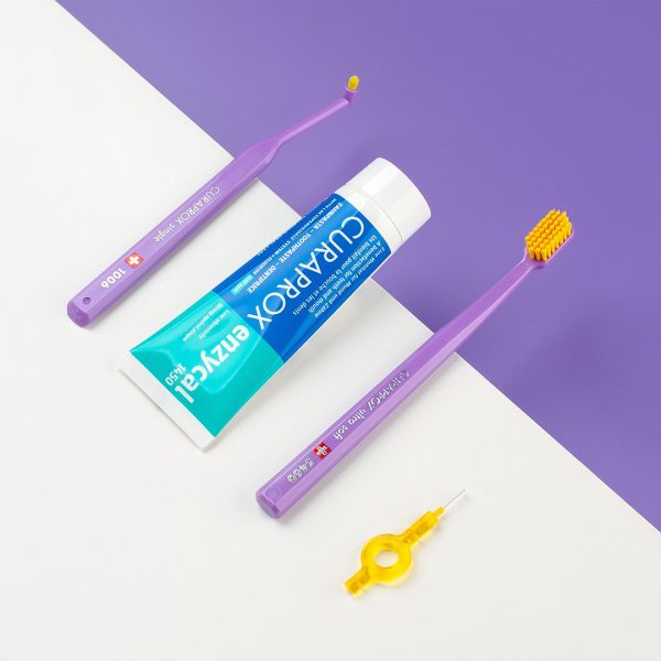 Curaprox Enzycal 1450 SLS Free Toothpaste with Fluoride 75ml Tube