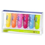 Curaprox Be You Toothpaste Six Taste Pack 10ml Tubes & Toothbrush