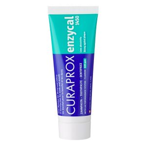 Curaprox Enzycal 1450 SLS Free Toothpaste with Fluoride 10ml Tube