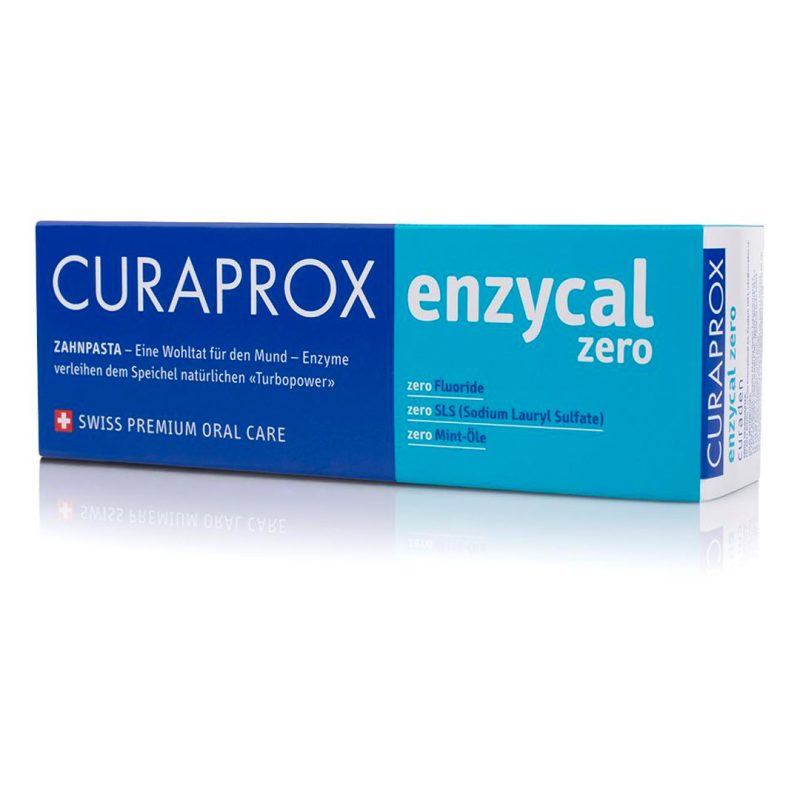 Curaprox Enzycal Zero SLS Free Toothpaste with Zero Fluoride 10ml Tube ...