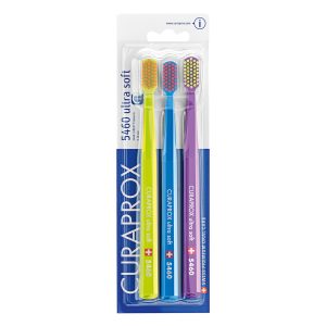 Curaprox CS 5460 Ultra Soft Toothbrush Blister Pack (3)