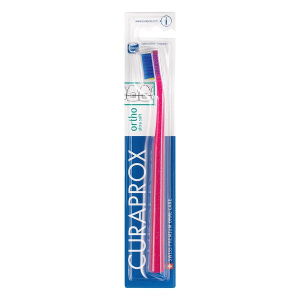 Curaprox CS 5460 Ortho Ultra Soft Toothbrush Blister Pack