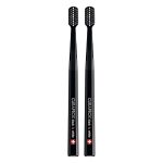 Curaprox Black is White Toothbrush Black/Black Duo Pack (2)