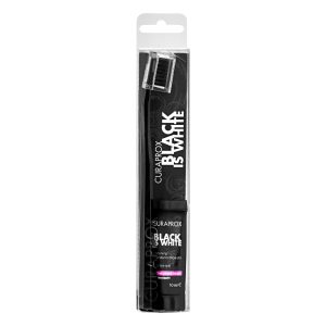 Curaprox Black is White Toothpaste 10ml & Black Toothbrush Set