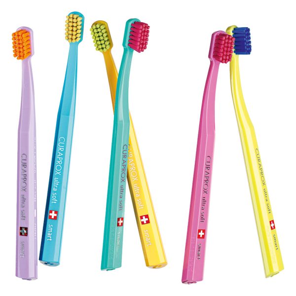Curaprox CS Smart Ultra Soft Toothbrush Blister Pack (3)