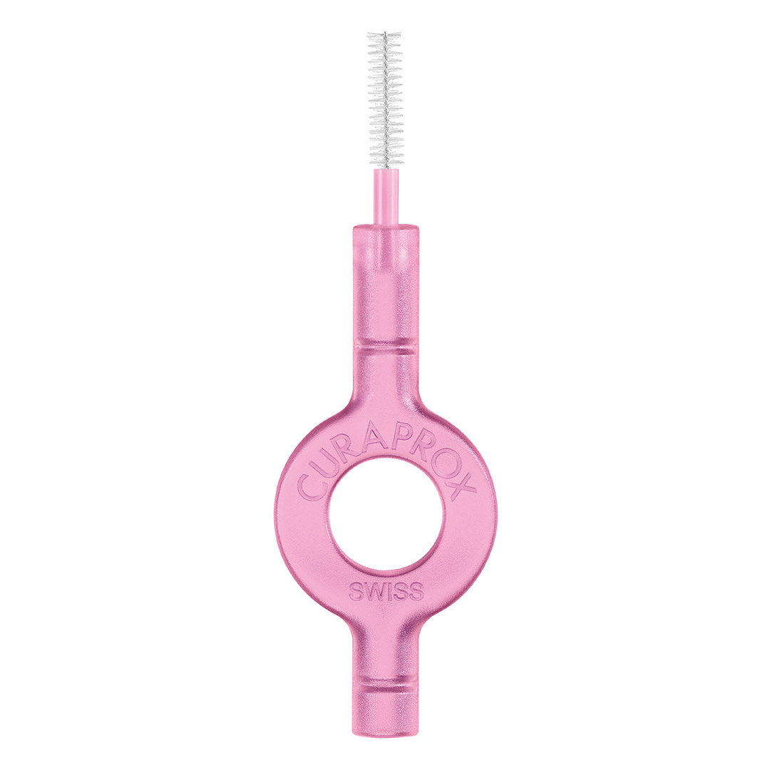 Curaprox CPS 08 Prime Interdental Brushes with Handy Holders Pink (25) Curaprox CPS 08 Prime Interdental Brushes with Handy Holders Pink (25)