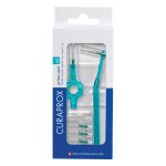 Curaprox CPS 06 Prime Start Interdental Brushes with Angled & Handy Holders Turquoise (5)