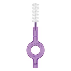 Curaprox CPS 408 Perio Interdental Brushes with Handy Holders Deep Violet (25)