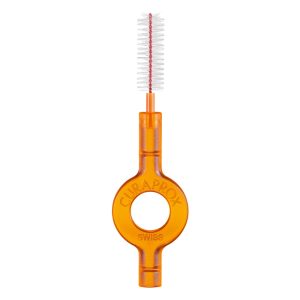 Curaprox CPS 507 Soft Implant Interdental Brushes with Handy Holders Orange (25)
