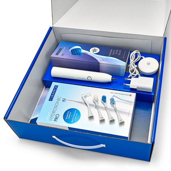 Curaprox Hydrosonic Pro Electric Toothbrush in Dentist Display Box