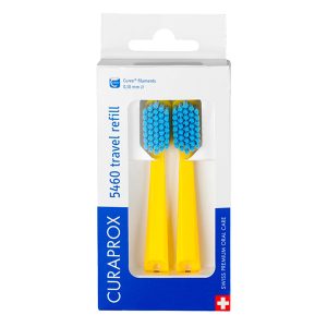 Curaprox Travel Set Refill CS 5460 Ultra Soft Toothbrush Heads Duo Pack (2)