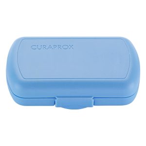 Curaprox Travel Set Blue with Be You Toothpaste Peach & Apricot Orange 10ml Tube