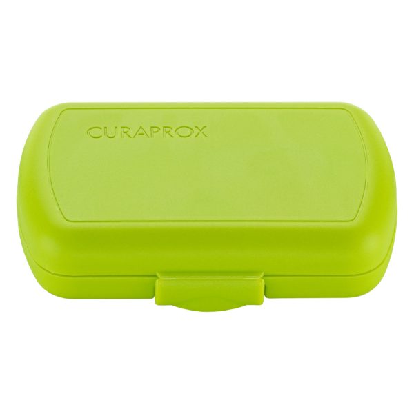 Curaprox Travel Set Green with Be You Toothpaste Watermelon Pink 10ml Tube
