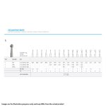 Dendia Steel Bur Figure 1 Round 5 016 RA Long 26mm (5)