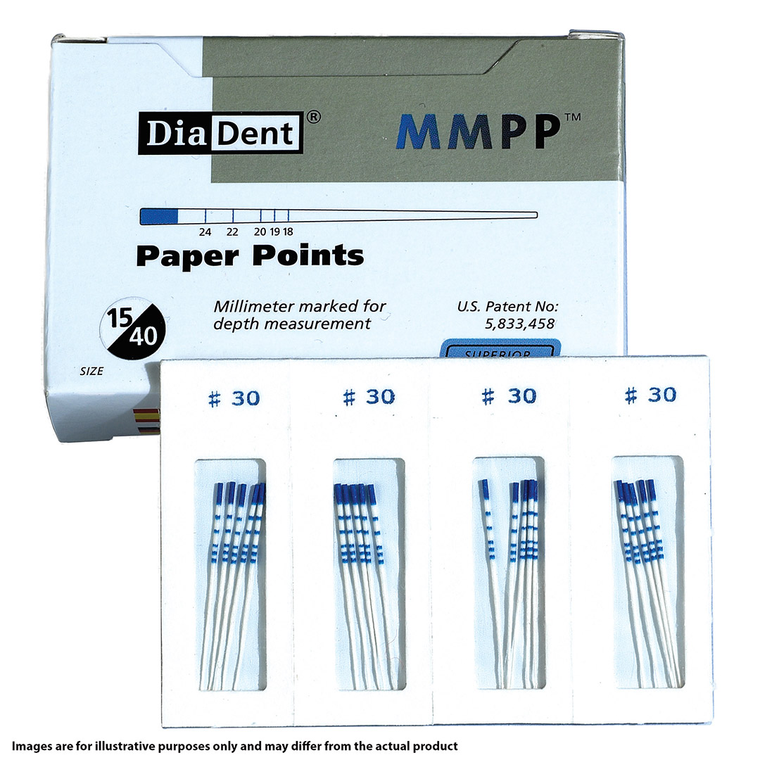 DiaDent Paper Points Cell Pack No. 25 Red (200) DiaDent Paper Points Cell Pack No. 25 Red (200)