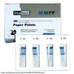 DiaDent Paper Points Cell Pack No. 60 Blue (200)