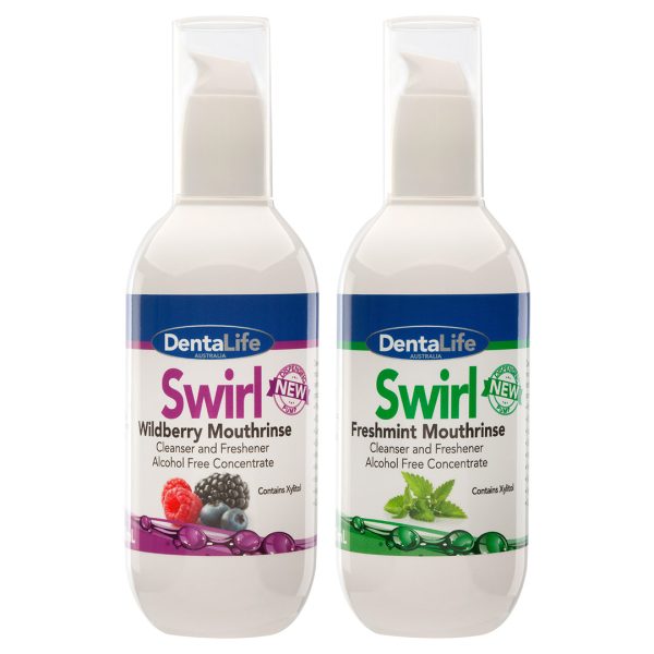 Dentalife Swirl Mouthrinse Freshmint 200ml Bottle