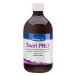 Dentalife Swirl PREP Sanitising Mouthrinse Wildberry with 1% Hydrogen Peroxide 500ml Bottle