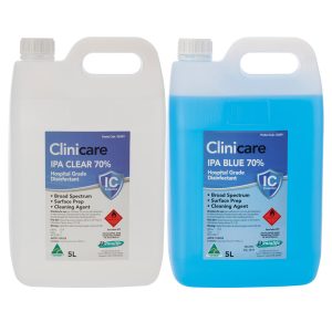 Dentalife Clinicare AD 70% IPA Isopropyl Alcohol Clear 5L Bottle