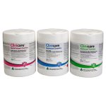 Dentalife Clinicare AD 70% IPA Isopropyl Alcohol Wipes Canister 150mm x 230mm 25gsm (220)