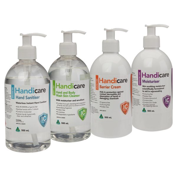 Dentalife Handicare Hand Sanitiser 500ml Bottle with Pump