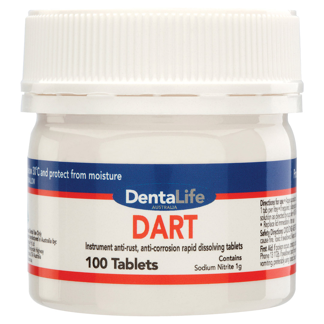 Dentalife DART Anti Rust Tablets (100) Dentalife DART Anti Rust Tablets (100)