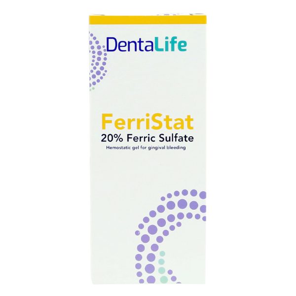 Dentalife FerriStat Haemostatic Gel 20% Ferric Sulphate 1.2ml Syringe (10)