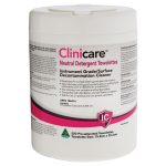 Dentalife Clinicare ND Neutral Detergent Wipes Canister 150mm x 230mm 25gsm (220)