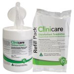Dentalife Clinicare HGD Hospital Grade Disinfectant Wipes Canister 150mm x 230mm 25gsm (220)