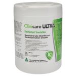 Dentalife Clinicare HGD Hospital Grade Disinfectant Ultra Wipes Canister 150mm x 170mm 38gsm (180)