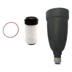 Durr Collection Chamber with Drain Valve O Ring & Coalescence Filter