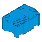 Durr Hygobox Replacement Sieve Insert Blue