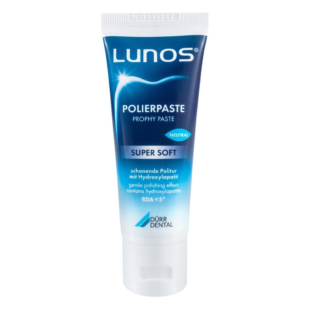 Durr Lunos Prophylaxis Polishing Paste Super Soft Neutral 50gm Tube Durr Lunos Prophylaxis Polishing Paste Super Soft Neutral 50gm Tube