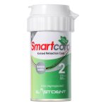 Eastdent Smartcord Knitted Retraction Cord Size 2 Thick Green/Light Green 305cm