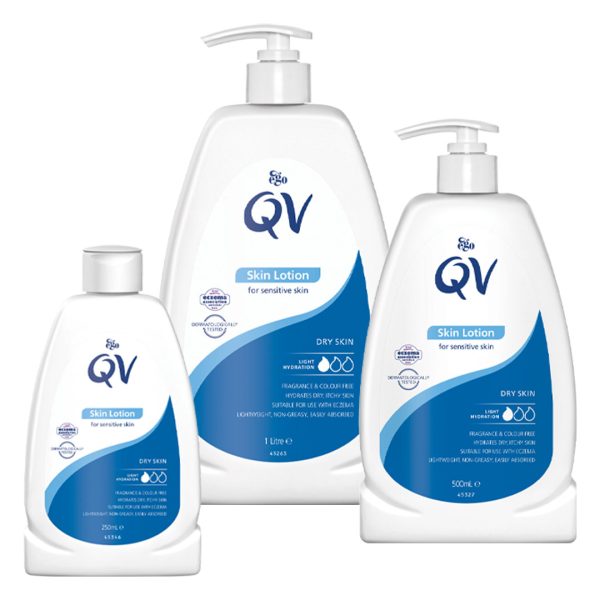 Ego QV Skin Lotion 1L Pump Pack