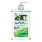Ego Aqium Antibacterial Hand Sanitiser with Aloe 1L Pump Pack