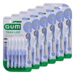 Sunstar GUM Trav-Ler Interdental Brush Size 0 0.6mm Lavender (36)