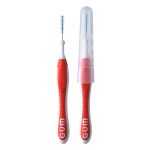 Sunstar GUM Trav-Ler Interdental Brush Size 1 0.8mm Red (6)