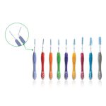 Sunstar GUM Trav-Ler Interdental Brush Size 4 1.3mm Yellow (6)