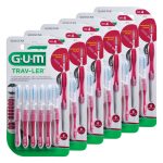Sunstar GUM Trav-Ler Interdental Brush Size 4 1.4mm Pink (36)