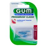 Sunstar GUM Proxabrush Classic Interdental Brush Refills 1.4mm Fine Cylindrical (8)