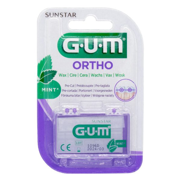 Sunstar GUM Ortho Wax Mint