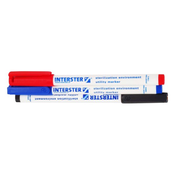 Interster Sterilisation Marker Pen Black (25)