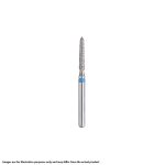 Kerr BluWhite Diamond Bur 005C 016 Curettage Coarse Grit Green FG 19mm (5)