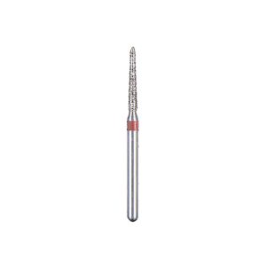 Kerr BluWhite Diamond Bur 009F 016 Curettage Fine Grit Red FG 19mm (5)