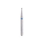 Kerr BluWhite Diamond Bur 110R 009 Round Medium Grit Blue FG 19mm (5)