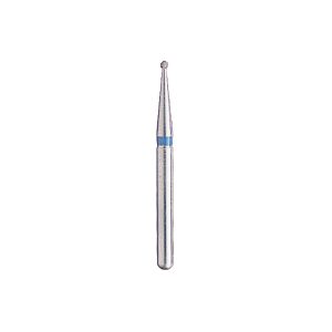 Kerr BluWhite Diamond Bur 110R 009 Round Medium Grit Blue FG 19mm (5)