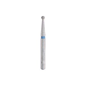 Kerr BluWhite Diamond Bur 121R 014 Round Medium Grit Blue FG 19mm (5)