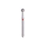 Kerr BluWhite Diamond Bur 160F 025 Round Fine Grit Red FG 19mm (5)