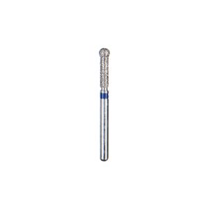 Kerr BluWhite Diamond Bur 161R 020 Round Medium Grit Blue FG 19mm (5)